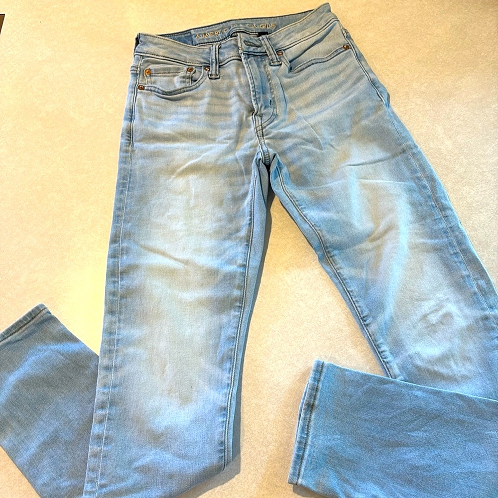 American Eagle Outfitters Blue High Rise Jeans